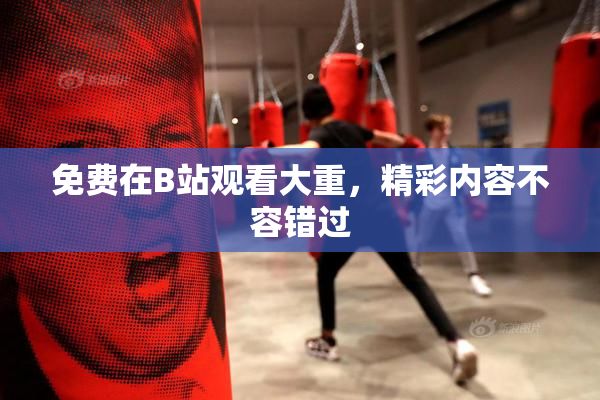 免费在B站观看大重，精彩内容不容错过
