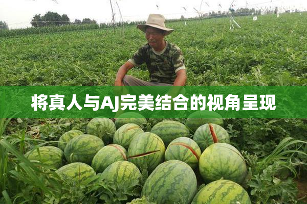 将真人与AJ完美结合的视角呈现