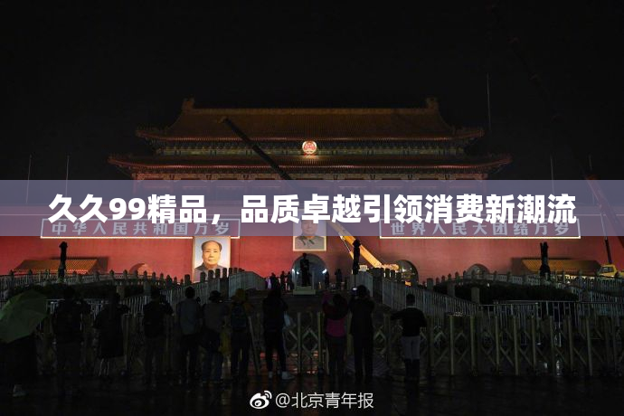 久久99精品，品质卓越引领消费新潮流