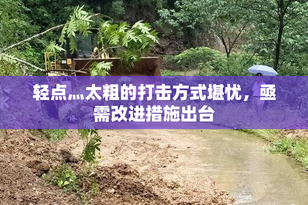 轻点灬太粗的打击方式堪忧，亟需改进措施出台