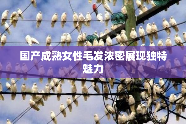 国产成熟女性毛发浓密展现独特魅力
