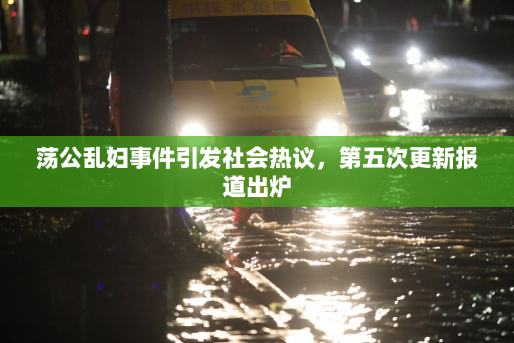 荡公乱妇事件引发社会热议，第五次更新报道出炉
