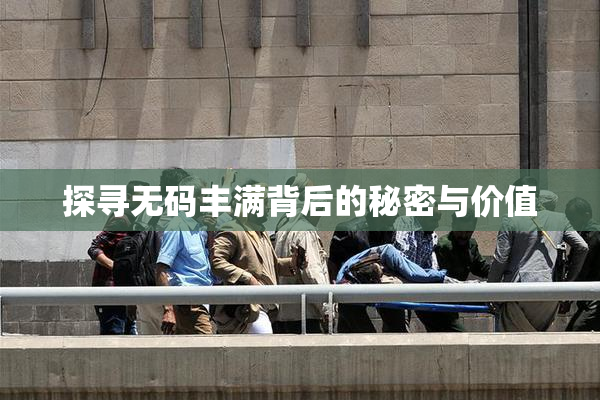 探寻无码丰满背后的秘密与价值