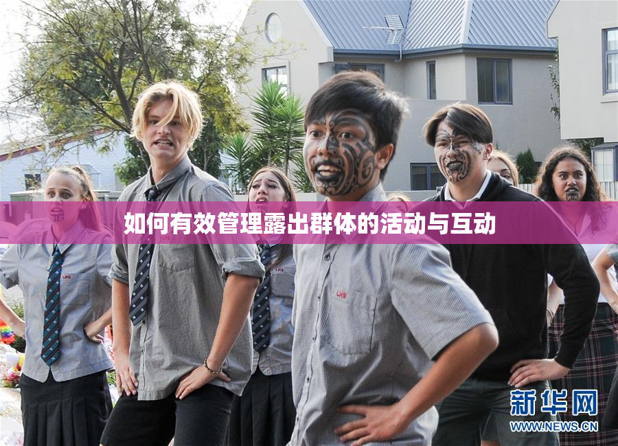 如何有效管理露出群体的活动与互动