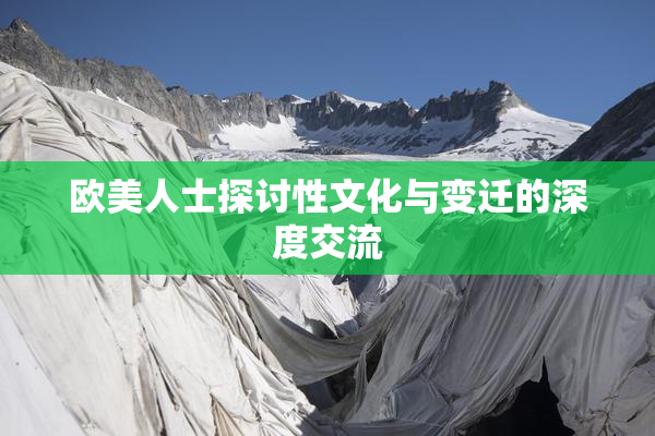 欧美人士探讨性文化与变迁的深度交流