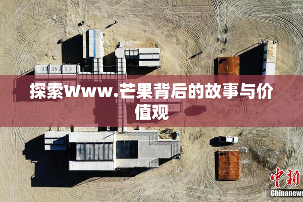 探索Www.芒果背后的故事与价值观