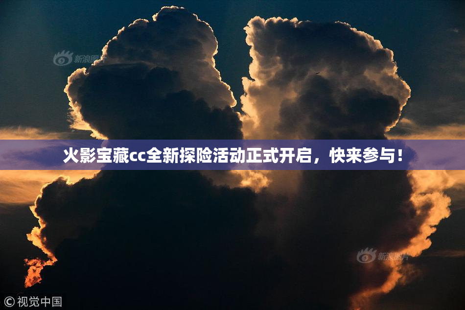 火影宝藏cc全新探险活动正式开启，快来参与！