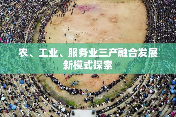农、工业、服务业三产融合发展新模式探索