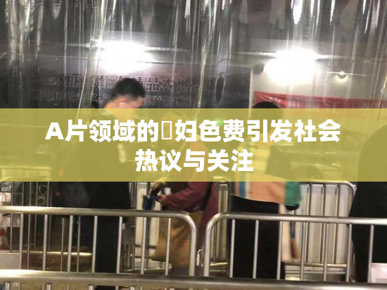 A片领域的婬妇色费引发社会热议与关注