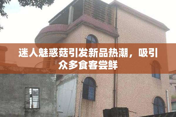迷人魅惑菇引发新品热潮，吸引众多食客尝鲜
