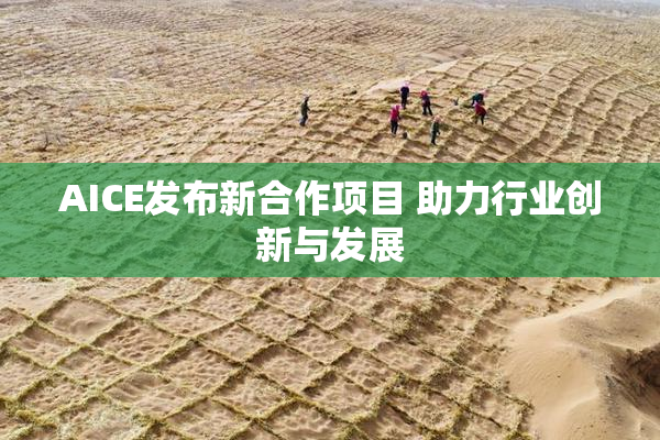 AICE发布新合作项目 助力行业创新与发展