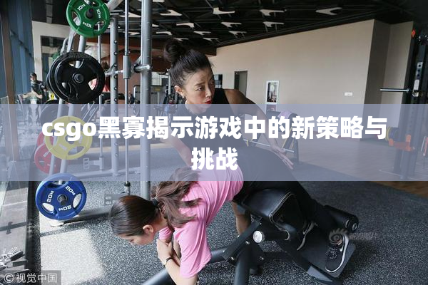 csgo黑寡揭示游戏中的新策略与挑战