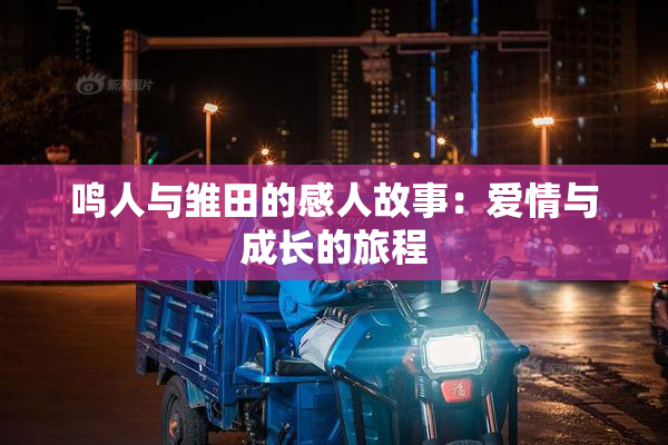 鸣人与雏田的感人故事：爱情与成长的旅程