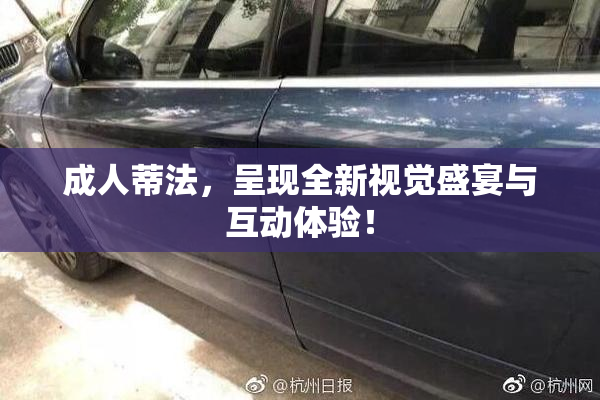 成人蒂法，呈现全新视觉盛宴与互动体验！