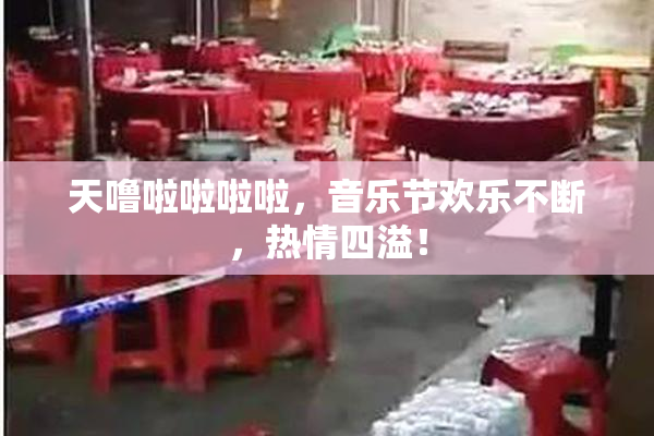 天噜啦啦啦啦，音乐节欢乐不断，热情四溢！