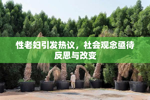 性老妇引发热议，社会观念亟待反思与改变