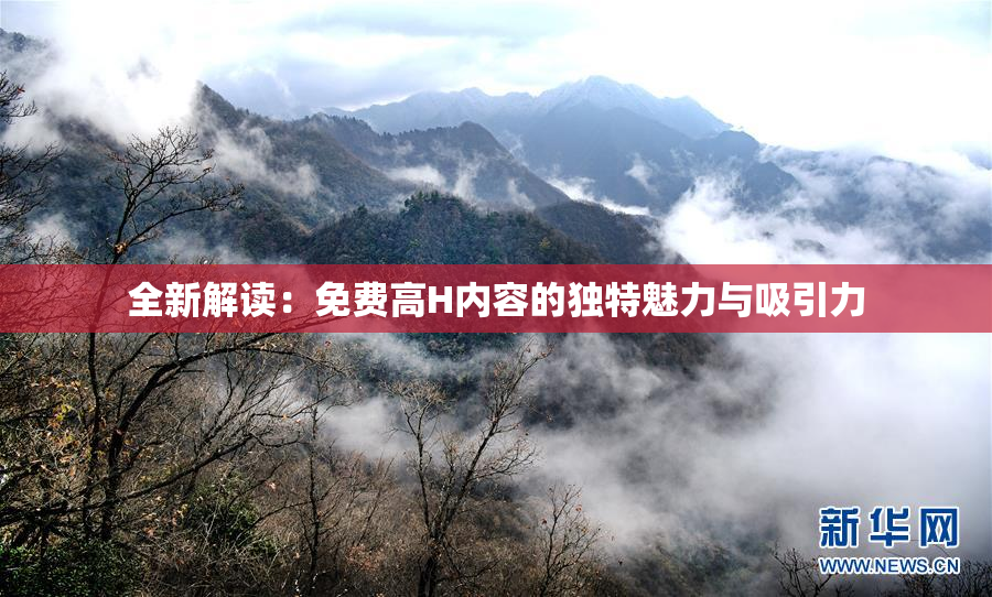 全新解读：免费高H内容的独特魅力与吸引力