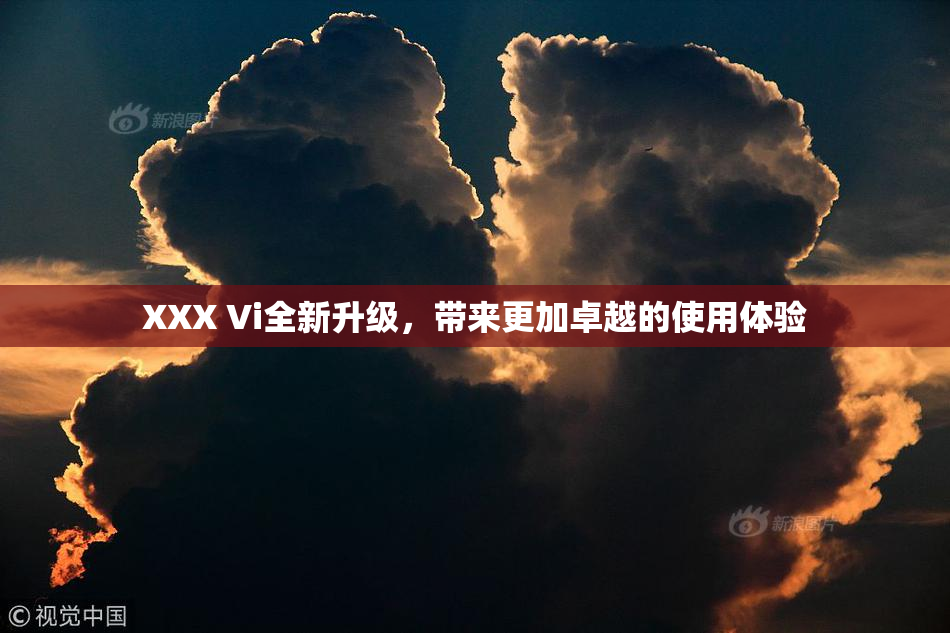 XXX Vi全新升级，带来更加卓越的使用体验