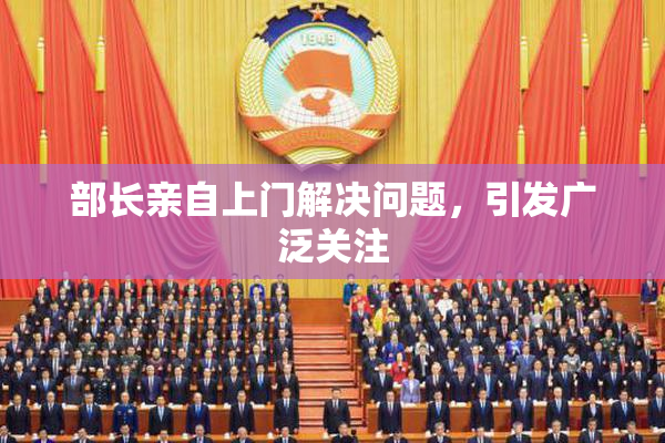 部长亲自上门解决问题，引发广泛关注