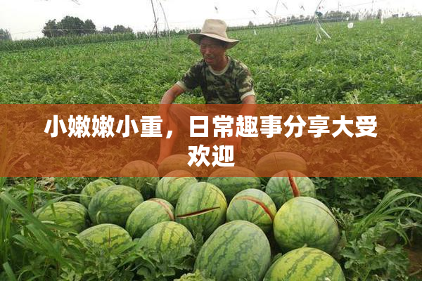 小嫩嫩小重，日常趣事分享大受欢迎
