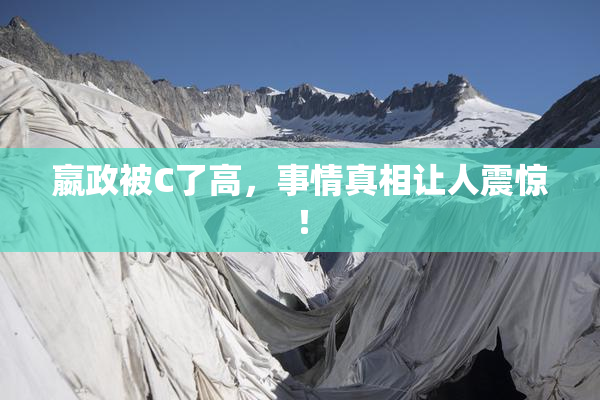 嬴政被C了高，事情真相让人震惊！