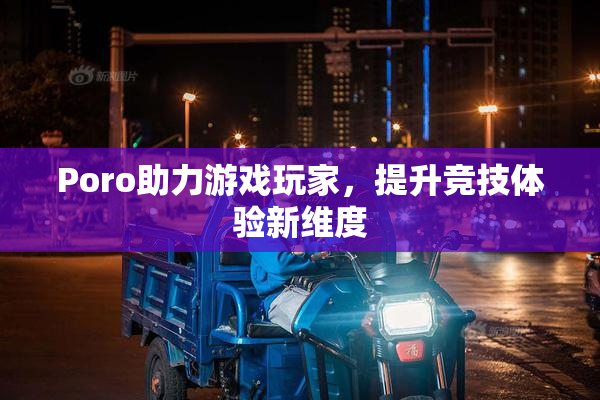 Poro助力游戏玩家，提升竞技体验新维度