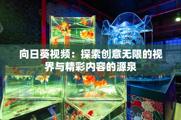 向日葵视频：探索创意无限的视界与精彩内容的源泉