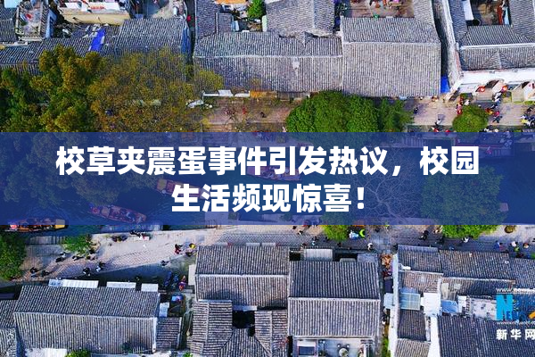 校草夹震蛋事件引发热议，校园生活频现惊喜！