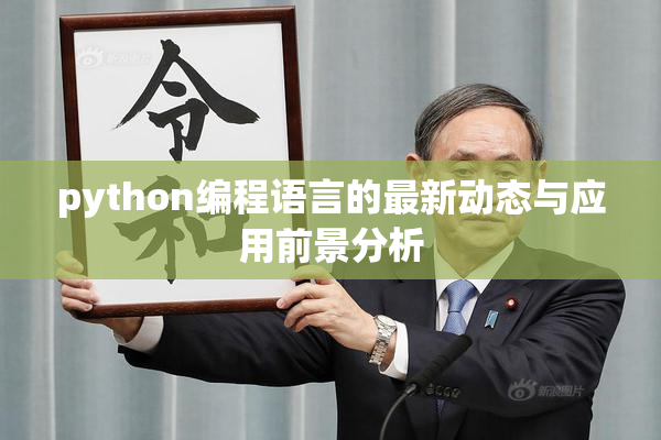 python编程语言的最新动态与应用前景分析