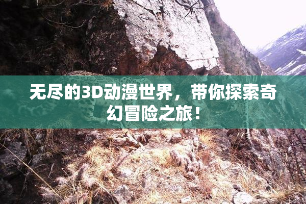 无尽的3D动漫世界，带你探索奇幻冒险之旅！
