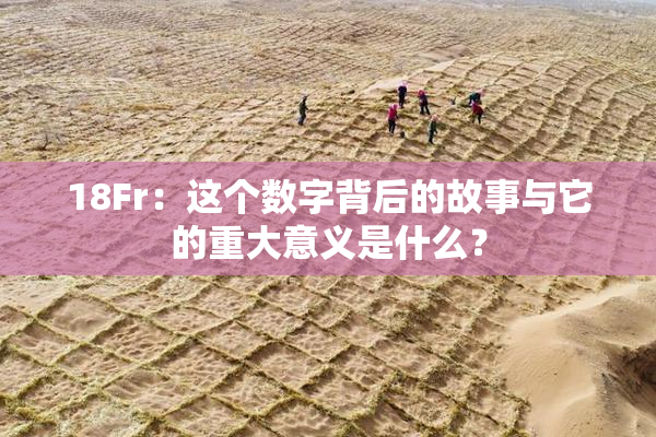 18Fr：这个数字背后的故事与它的重大意义是什么？