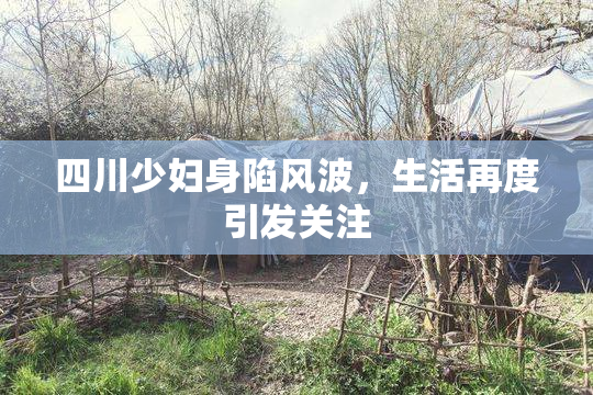 四川少妇身陷风波，生活再度引发关注