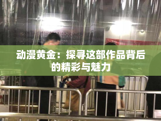 动漫黄金：探寻这部作品背后的精彩与魅力