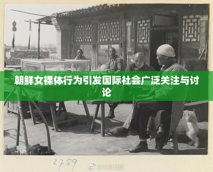 朝鲜女裸体行为引发国际社会广泛关注与讨论