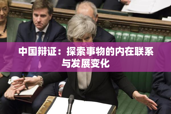 中国辩证：探索事物的内在联系与发展变化