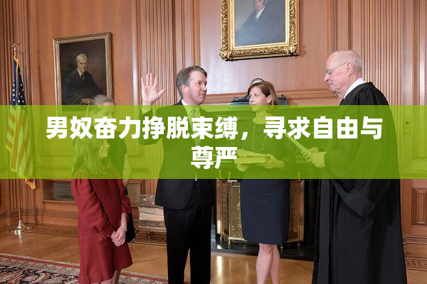 男奴奋力挣脱束缚，寻求自由与尊严