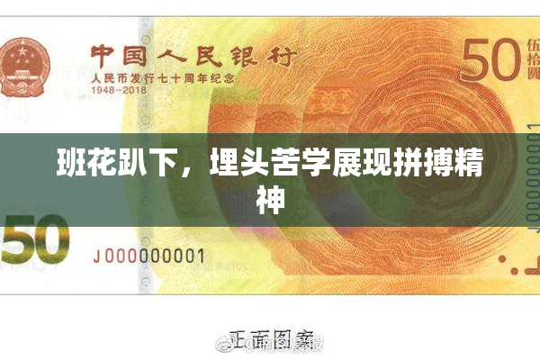 班花趴下，埋头苦学展现拼搏精神