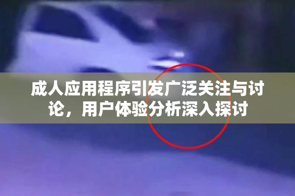 成人应用程序引发广泛关注与讨论，用户体验分析深入探讨