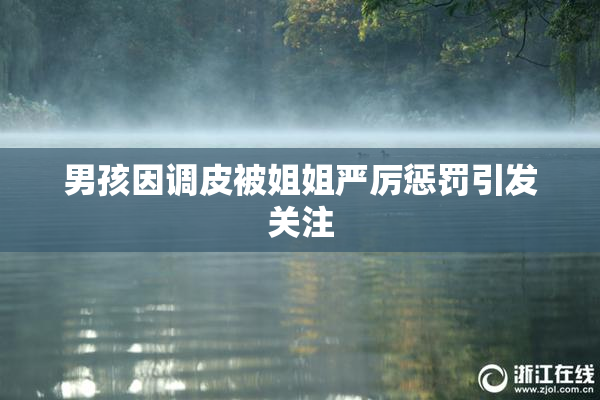 男孩因调皮被姐姐严厉惩罚引发关注