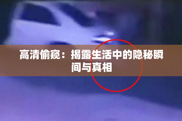 高清偷窥：揭露生活中的隐秘瞬间与真相