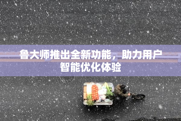 鲁大师推出全新功能，助力用户智能优化体验