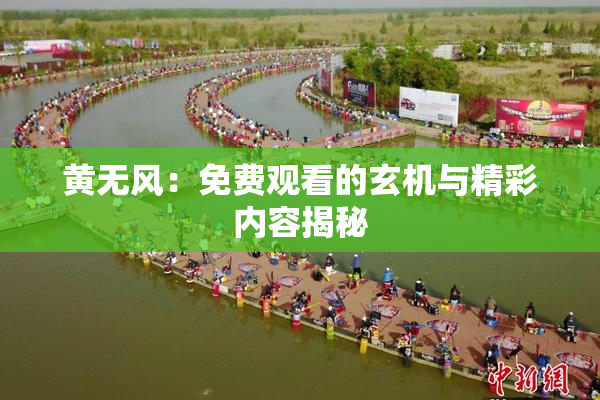 黄无风：免费观看的玄机与精彩内容揭秘
