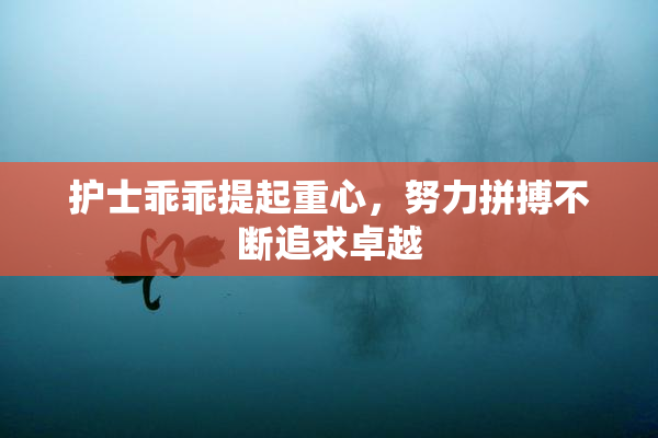 护士乖乖提起重心，努力拼搏不断追求卓越