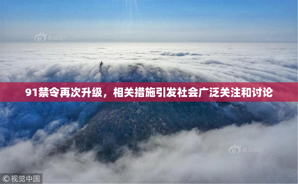 91禁令再次升级，相关措施引发社会广泛关注和讨论