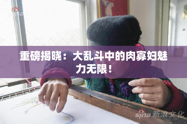 重磅揭晓：大乱斗中的肉寡妇魅力无限！