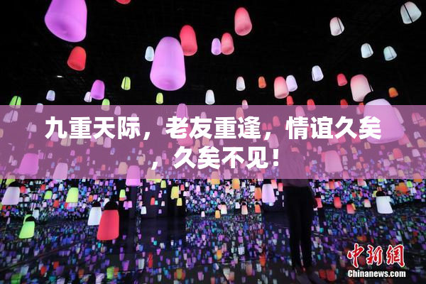 九重天际，老友重逢，情谊久矣，久矣不见！