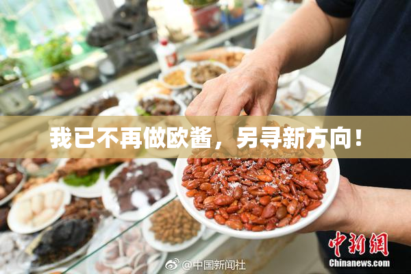 我已不再做欧酱，另寻新方向！