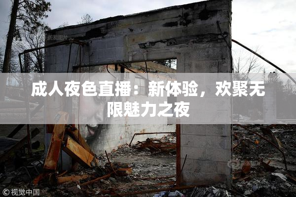 成人夜色直播：新体验，欢聚无限魅力之夜