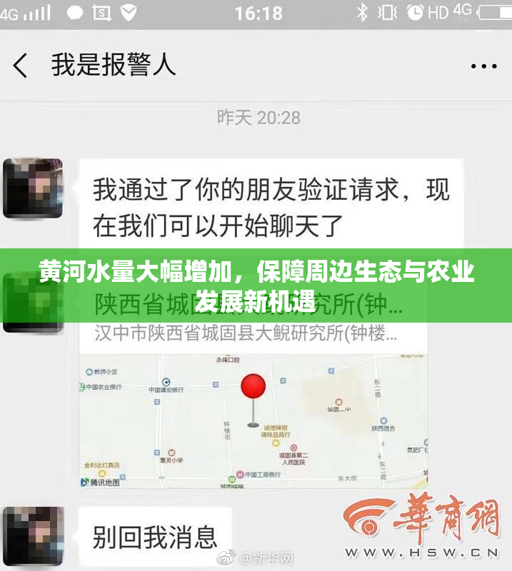 黄河水量大幅增加，保障周边生态与农业发展新机遇
