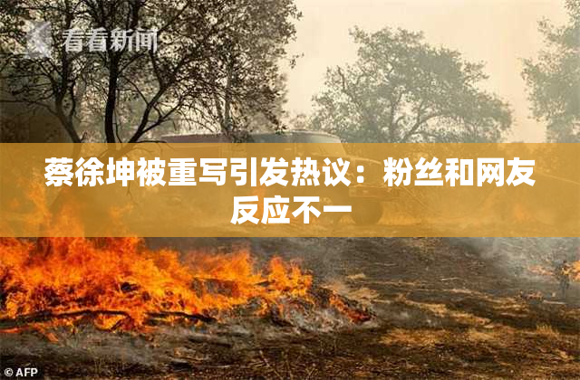 蔡徐坤被重写引发热议：粉丝和网友反应不一